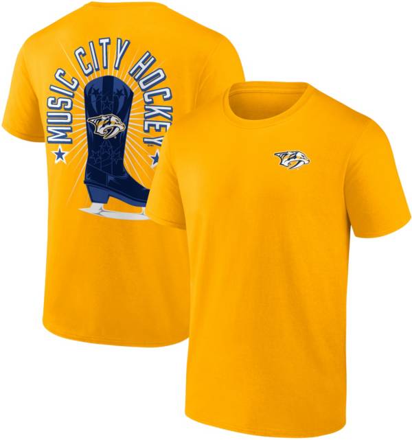 NHL Nashville Predators Hometown Gold T-Shirt product image