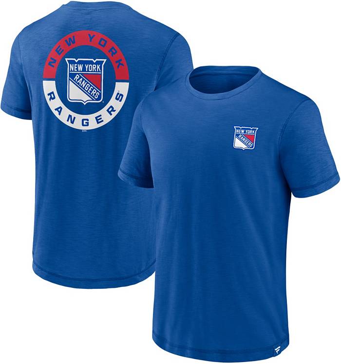 Fanatics Brand / NHL Women's New York Rangers Fashion Blue V-Neck