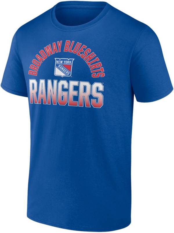 NHL New York Rangers Wordmark Blue T-Shirt | Dick's Sporting Goods