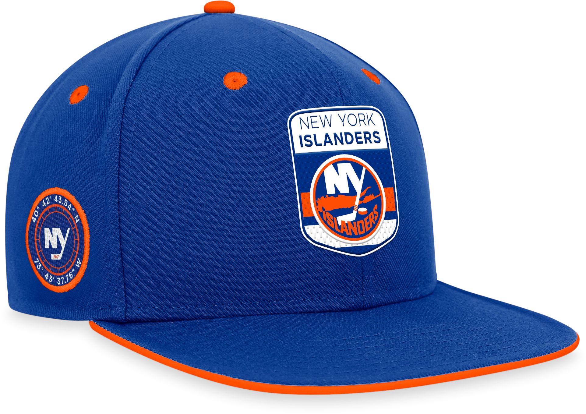 NHL New York Islanders 2023-2024 Authentic Pro Draft Snapback Hat