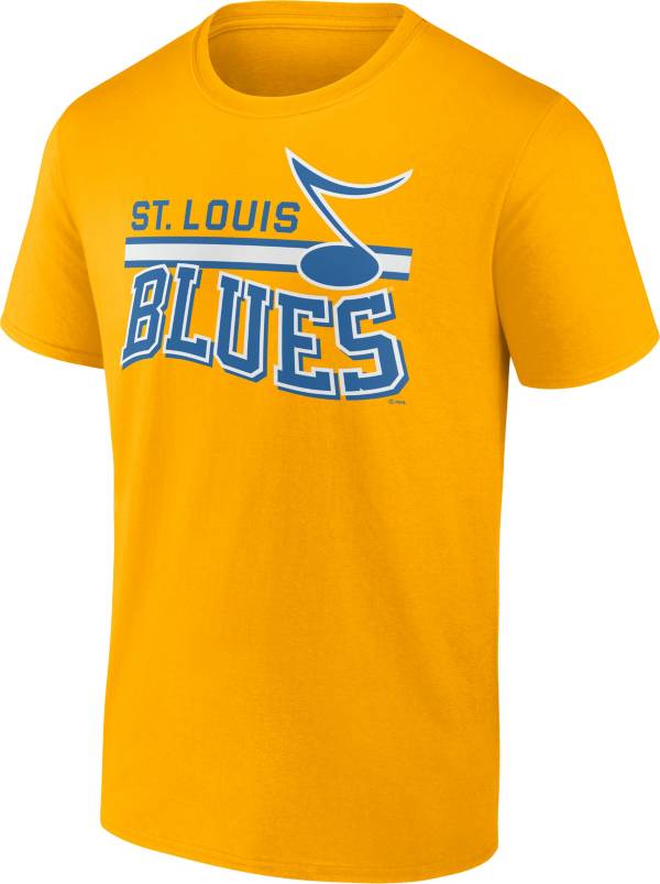 NHL '22-'23 Special Edition St. Louis Blues Jersey Local Yellow T-Shirt