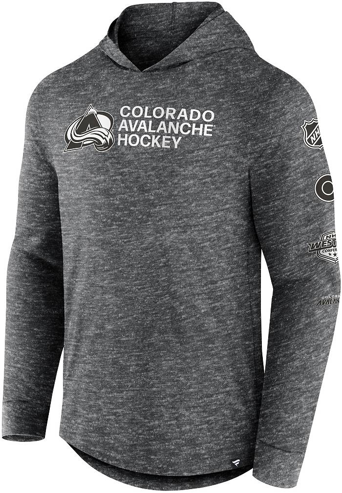 Men's Fanatics Branded White Colorado Avalanche 3-Time Stanley Cup Champions T-Shirt