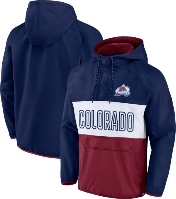NHL Colorado Avalanche Defender Navy Pullover Jacket product image