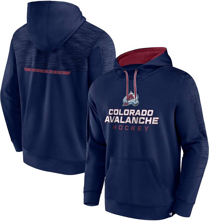 Colorado Avalanche Hoodie Mens XL Red 1/4 Zip Pullover Sweatshirt