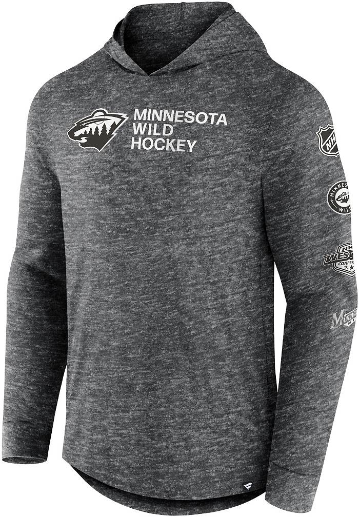 NHL Minnesota Wild Wordmark Green Pullover Hoodie