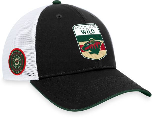 Minnesota Wild Fanatics Branded Core Adjustable Hat - Black