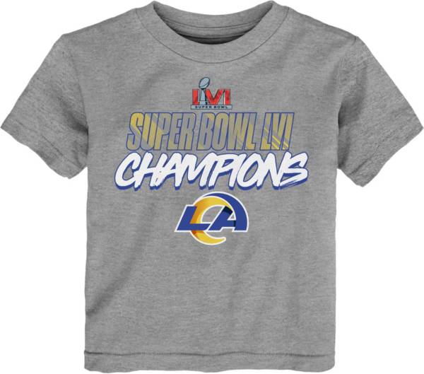 NFL Toddler 2021 Super Bowl LVI Champions Los Angeles Rams T-Shirt
