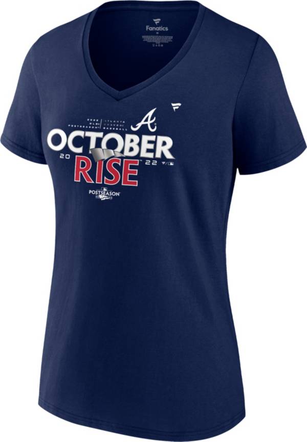 MLB Women's 2022 Postseason Participant Atlanta Braves Locker Room T-Shirt product image