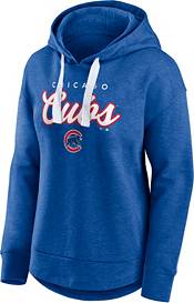Outerstuff Youth Royal Chicago Cubs Cooperstown Collection Retro Logo Pullover Hoodie Size: Small