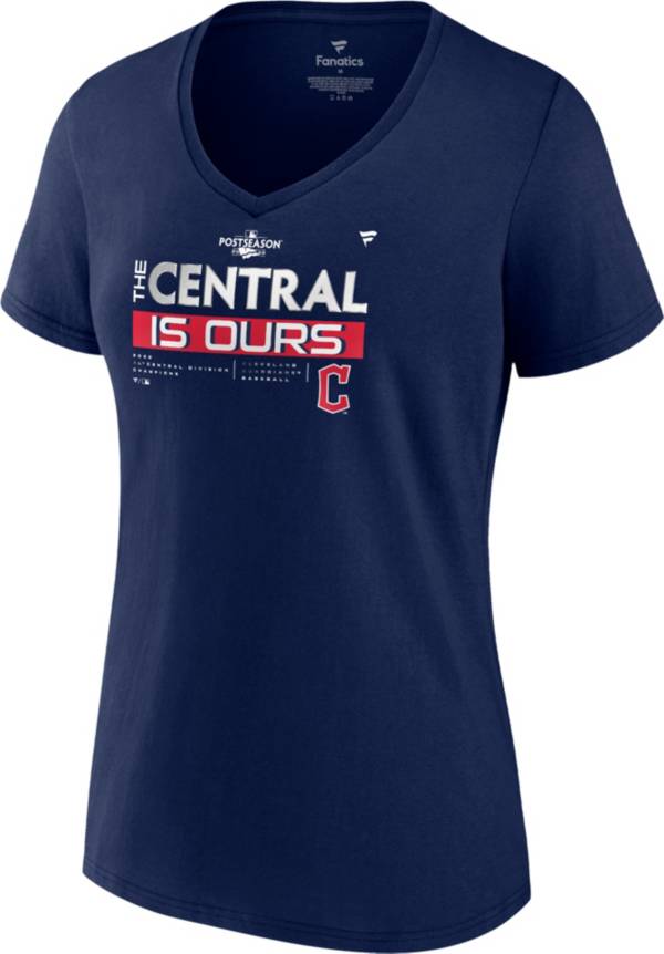 MLB Women's Cleveland Guardians 2022 Division Champions Locker Room T-Shirt product image