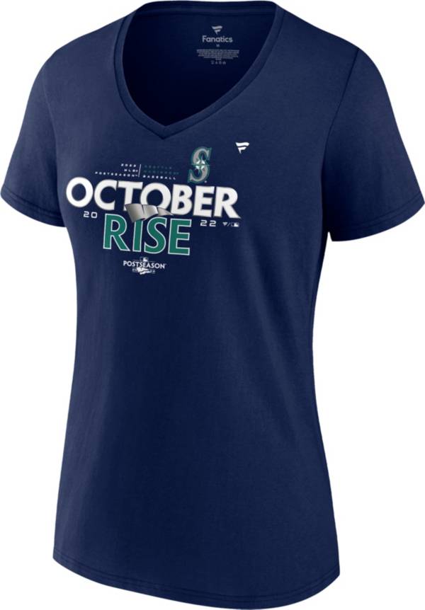 MLB Women's 2022 Postseason Participant Seattle Mariners Locker Room V-Neck T-Shirt product image