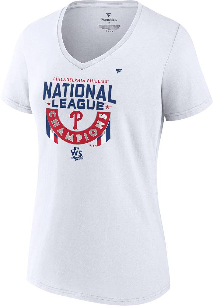MLB Women's 2022 National League Champions Philadelphia Phillies Locker  Room T-Shirt
