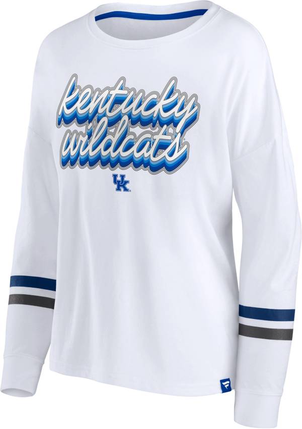 NCAA Women's Kentucky Wildcats White Iconic Long Sleeve T-Shirt product image