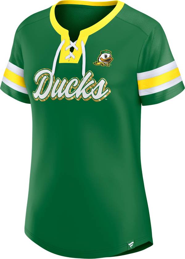 NCAA Women's Oregon Ducks Green Iconic Jersey T-Shirt product image