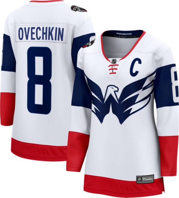 NHL Women's '22-'23 Stadium Series Washington Capitals Alex Ovechkin #8 Replica Jersey product image