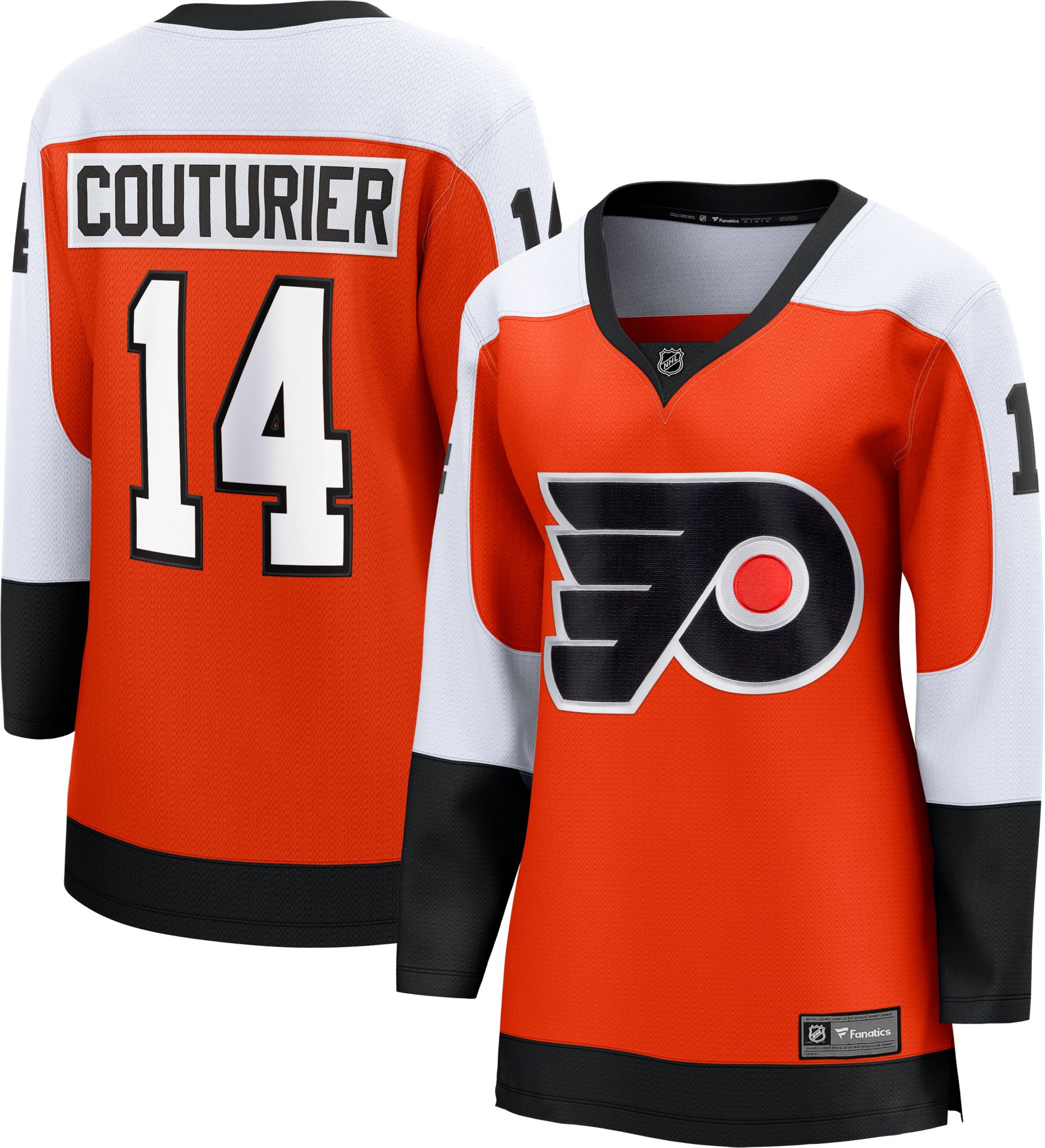 NHL Women's Philadelphia Flyers Sean Couturier #14 Breakaway Home Replica Jersey product image