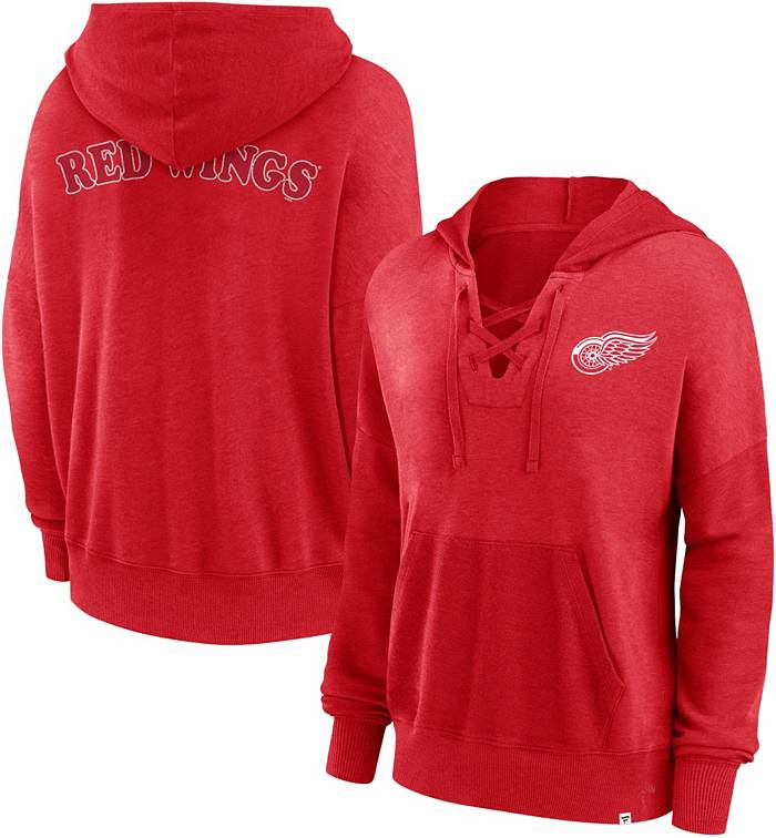 Dick's Sporting Goods NHL Detroit Red Wings Logo Grey Pullover