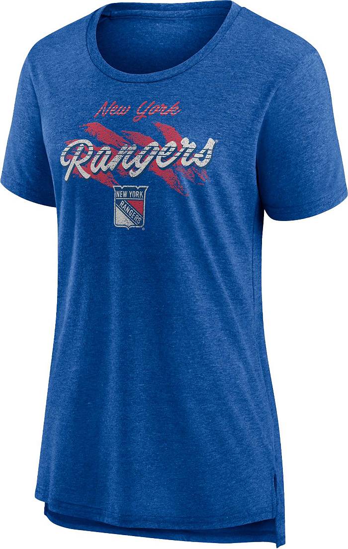 Dick's Sporting Goods Concepts Sport Women's New York Rangers Mainstream  Royal T-Shirt