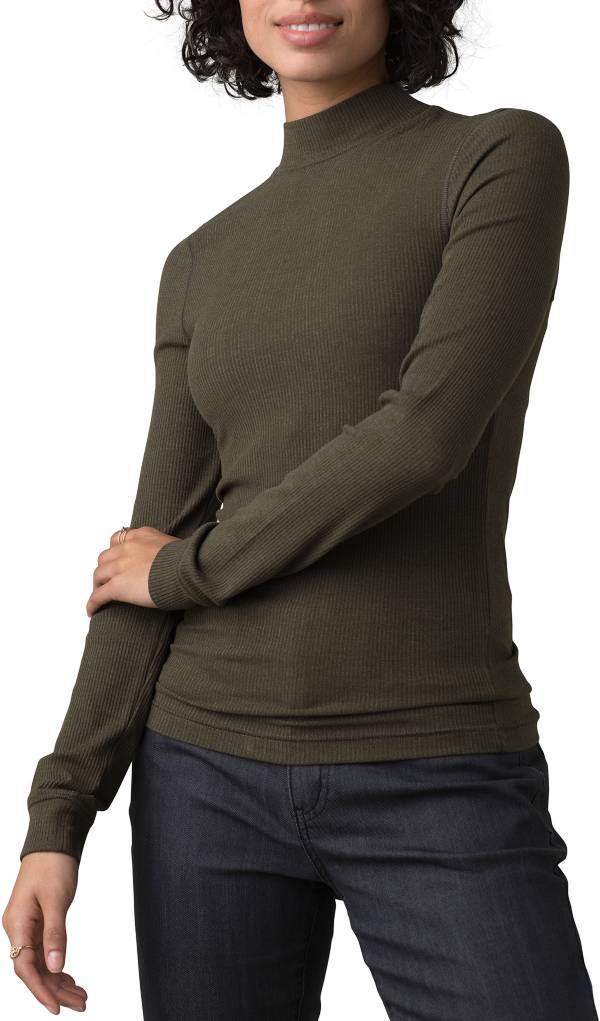 prAna Women's Foundation Rib Mock Neck Shirt product image
