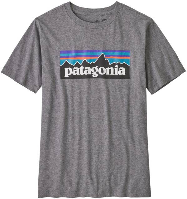 Patagonia Boys' Regenerative Organic Certified Cotton P-6 Logo T-Shirt