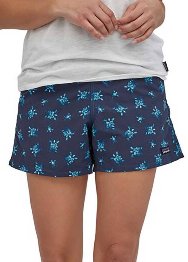 Patagonia Women's Baggies Shorts 5 Clean Currents Tidepool Blue