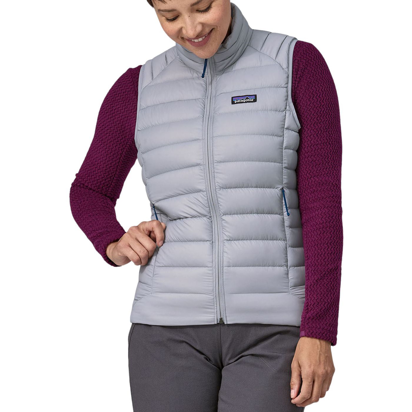 Patagonia women's down sweater vest black hotsell