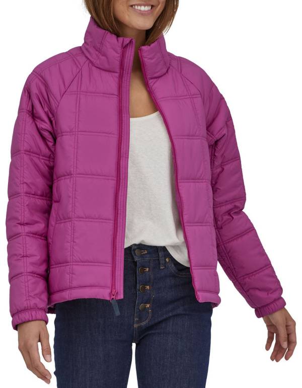 Patagonia Jacket Women's Down Puffer Coat Pink Full Zip Size Extra Small