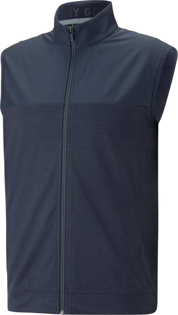 PUMA Men's Cloudspun Colorblock Golf Vest Golf Galaxy