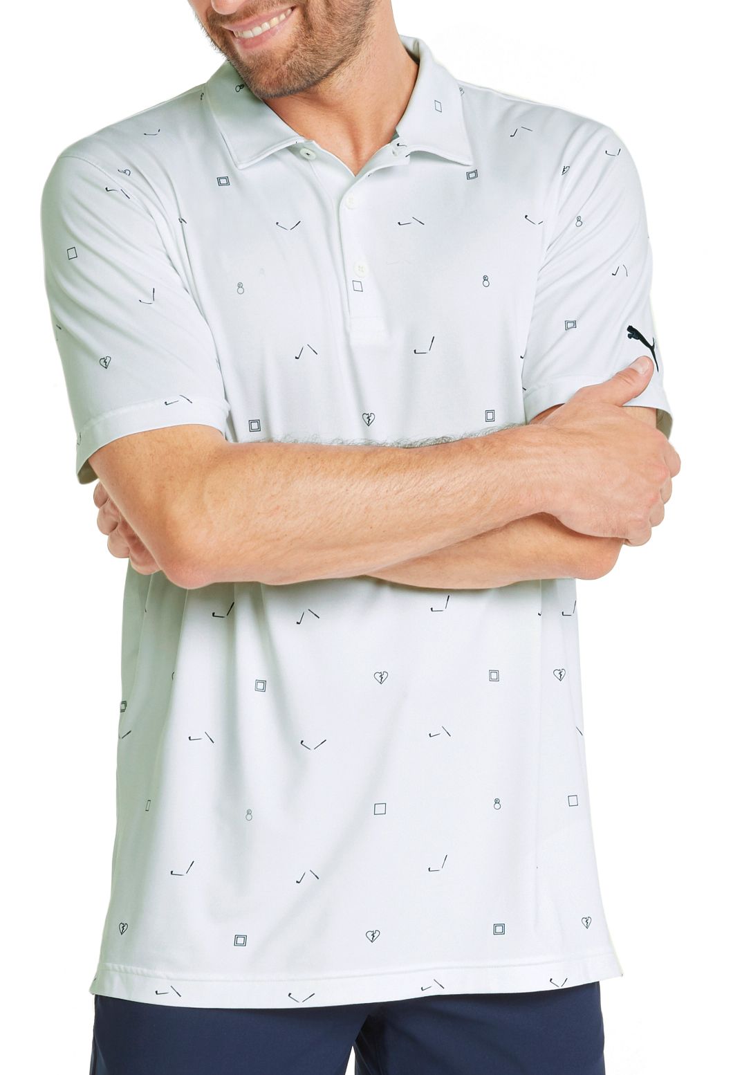 puma golf pineapple shirt