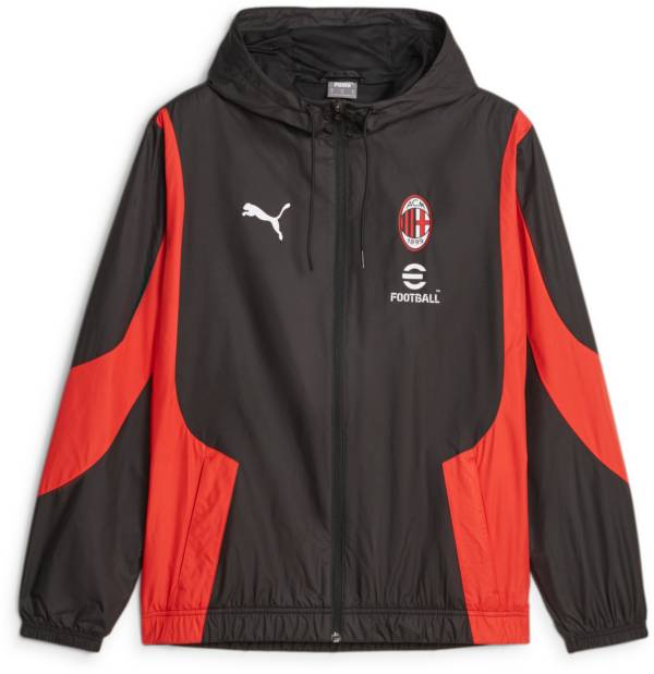 PUMA AC Milan 2023 Anthem Black Jacket | Dick's Sporting Goods