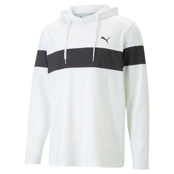 Puma color block online mens long sleeve hoodie