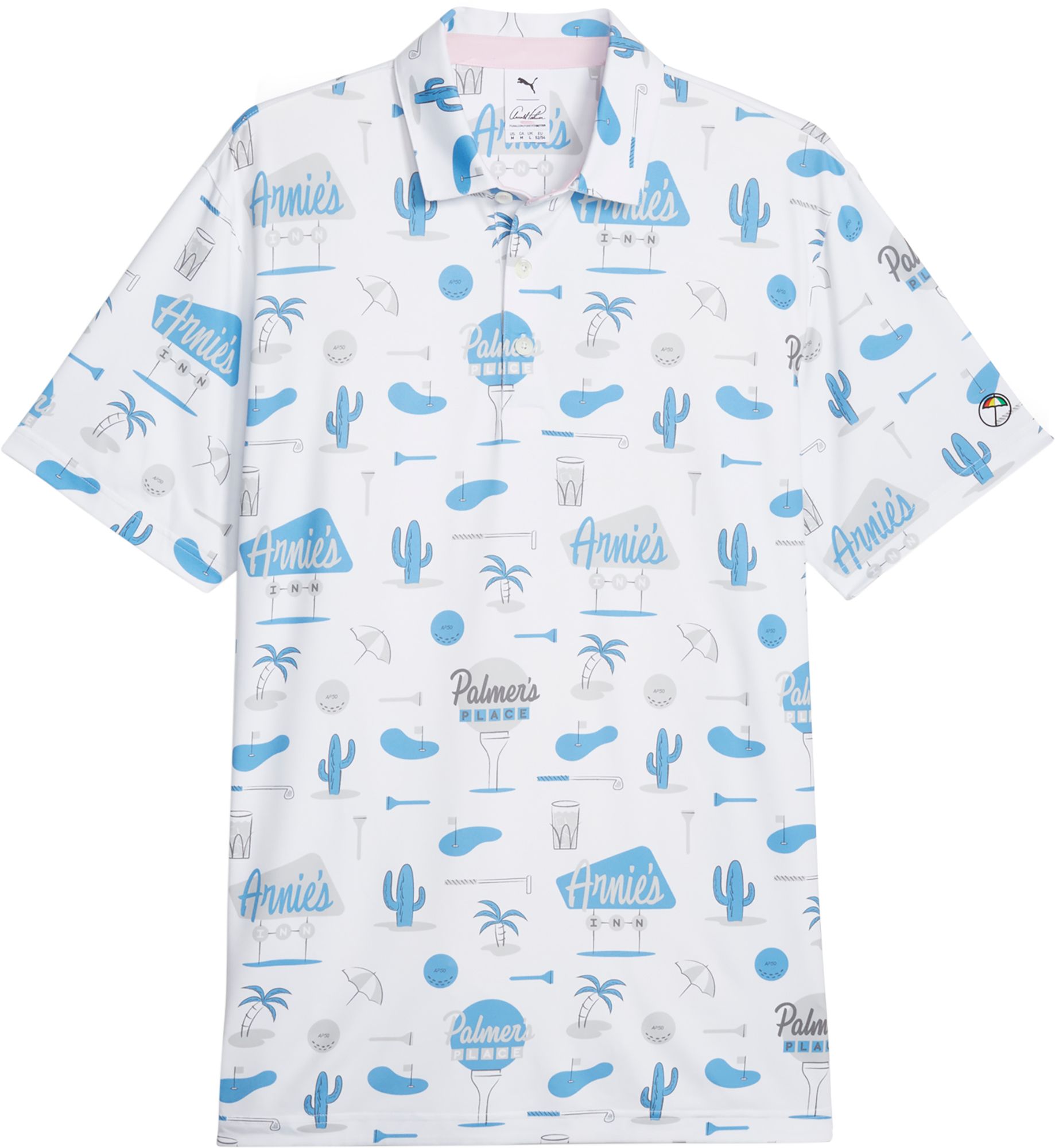 PUMA x Arnold Palmer Mens CLOUDSPUN Palmers Place Golf Polo product image