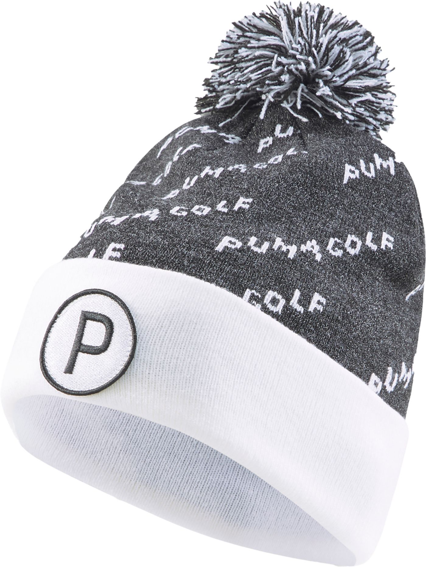 PUMA Men s Golf P Removable Pom Beanie Golf Galaxy