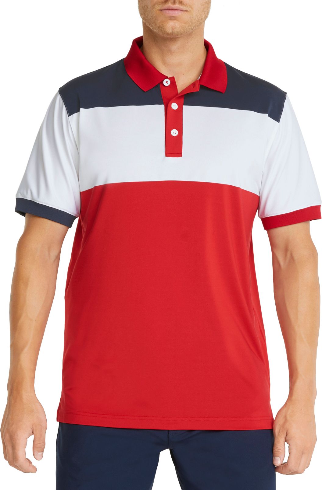 PUMA Men's Volition Colorblock Golf Polo product image