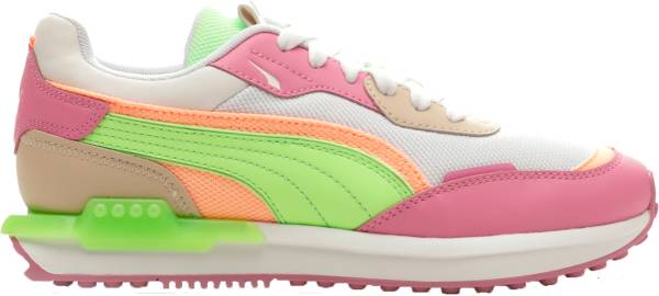 Womens green hot sale puma shoes