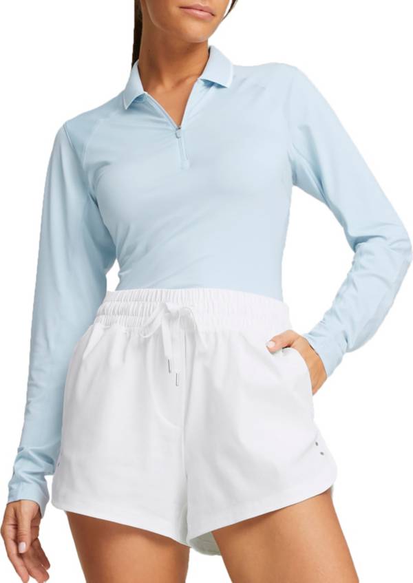 PUMA Women's Long Sleeve 1/4 Zip YouV Golf Polo product image