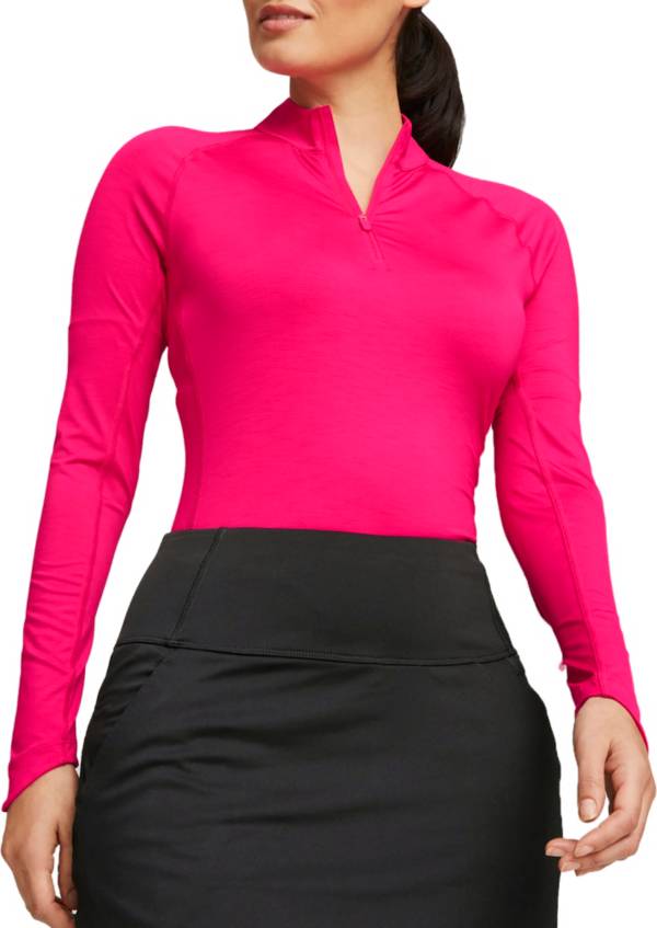 PUMA Women's Long Sleeve 1/4 Zip YouV Golf Top product image