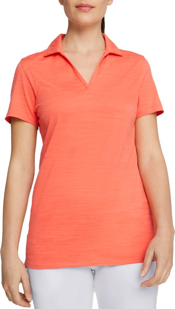 Womens orange golf outlet shirts