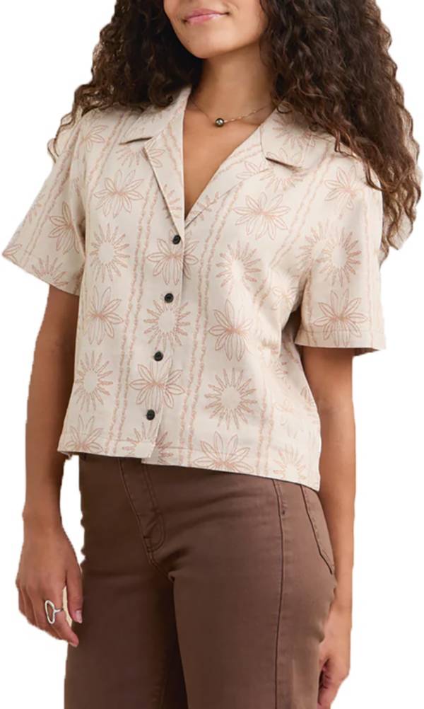 Roark Women's Idle Short Sleeve Jacquard Shirt product image