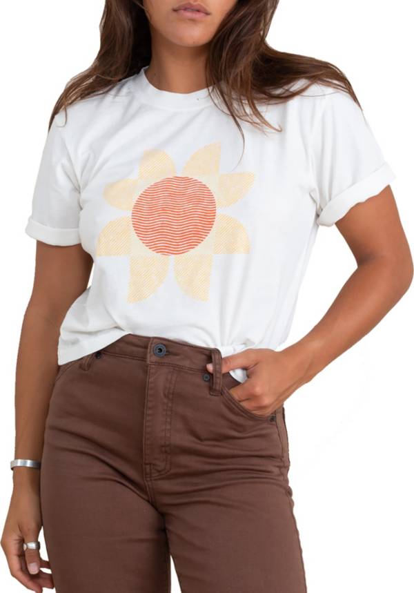 Roark Women's Sun Boxy Crop Premium Graphic T-Shirt product image