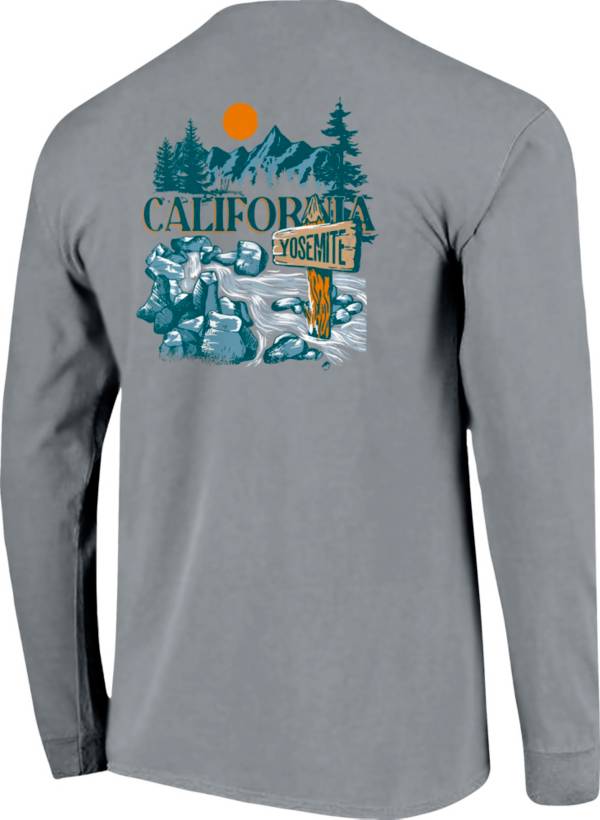 Image One Men's California Yosemite Graphic Long Sleeve Shirt product image