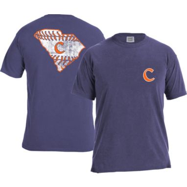 sorry, Image One Men's Clemson Tigers Regalia Baseball Laces T-Shirt is currently out of stock