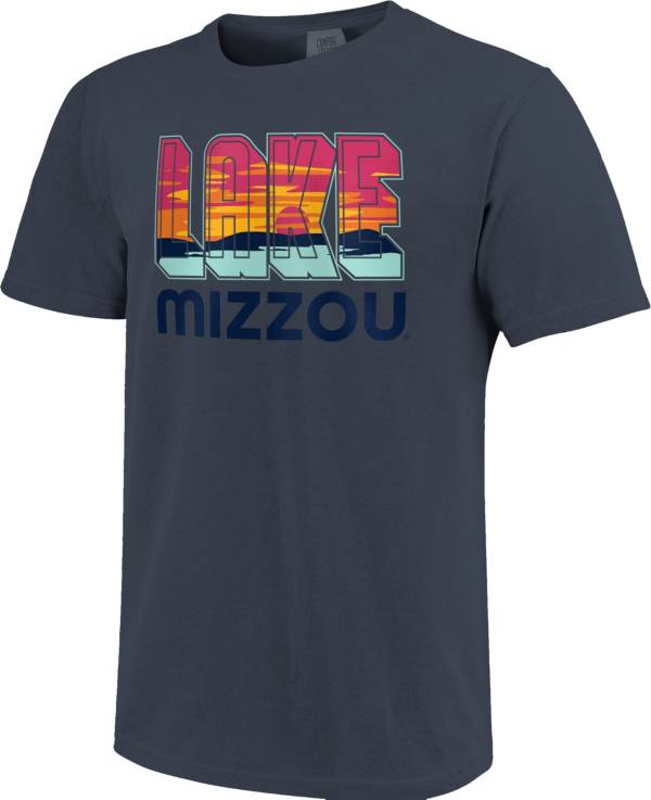 Image One Men's Missouri Tigers Blue Lake Letters T-Shirt product image