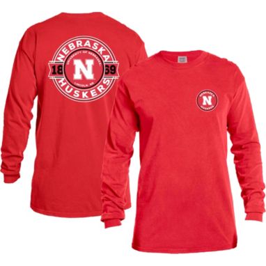 sorry, Image One Men's Nebraska Cornhuskers Scarlet Rounds Long Sleeve T-Shirt is currently out of stock