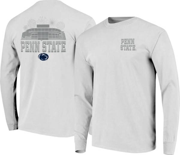 Image One Men's Penn State Nittany Lions White Out Long Sleeve White T-Shirt product image