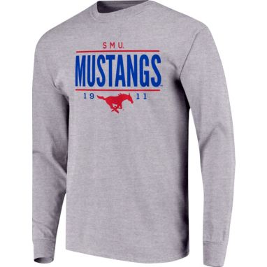 sorry, Image One Men's Southern Methodist Mustangs Grey Traditional Long Sleeve T-Shirt is currently out of stock
