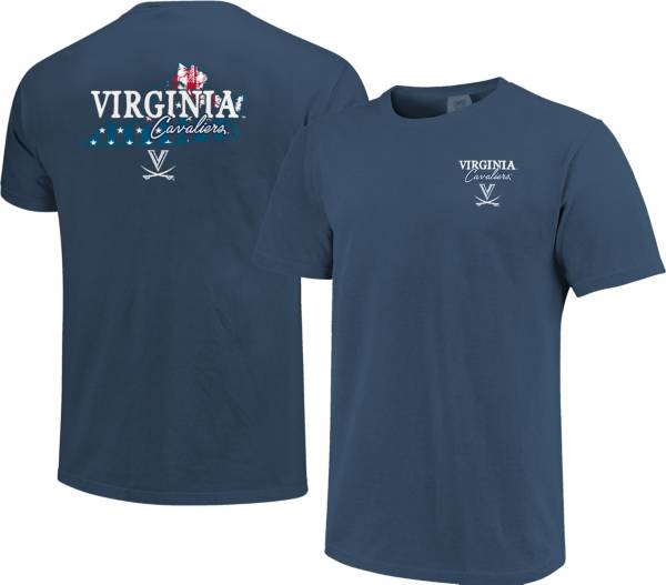 Image One Men's Virginia Cavaliers Blue Stars N Stripes T-Shirt product image