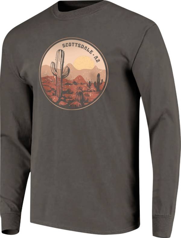 Image One Men's Arizona Dessert Graphic Long Sleeve Shirt product image