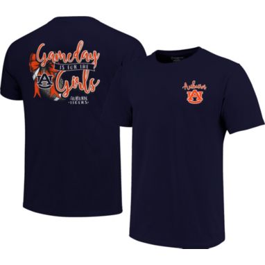 sorry, Image One Women's Auburn Tigers Blue Gameday Bow T-Shirt is currently out of stock