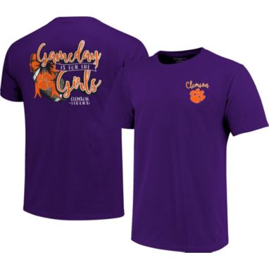 sorry, Image One Women's Clemson Tigers Regalia Gameday Bow T-Shirt is currently out of stock